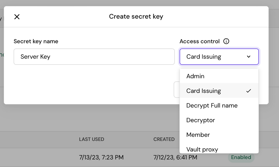 Fine-grained Vault Proxy ACLs for API Keys